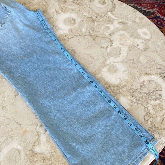 Gap Vintage Flare High Rise Light Wash Denim Jeans - Picture 12 of 15